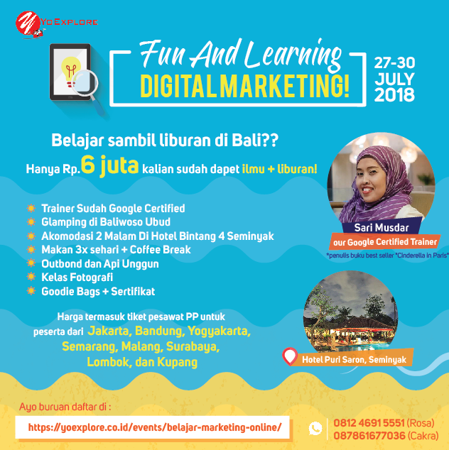 Fun&Learning - Belajar Marketing Online Di Bali