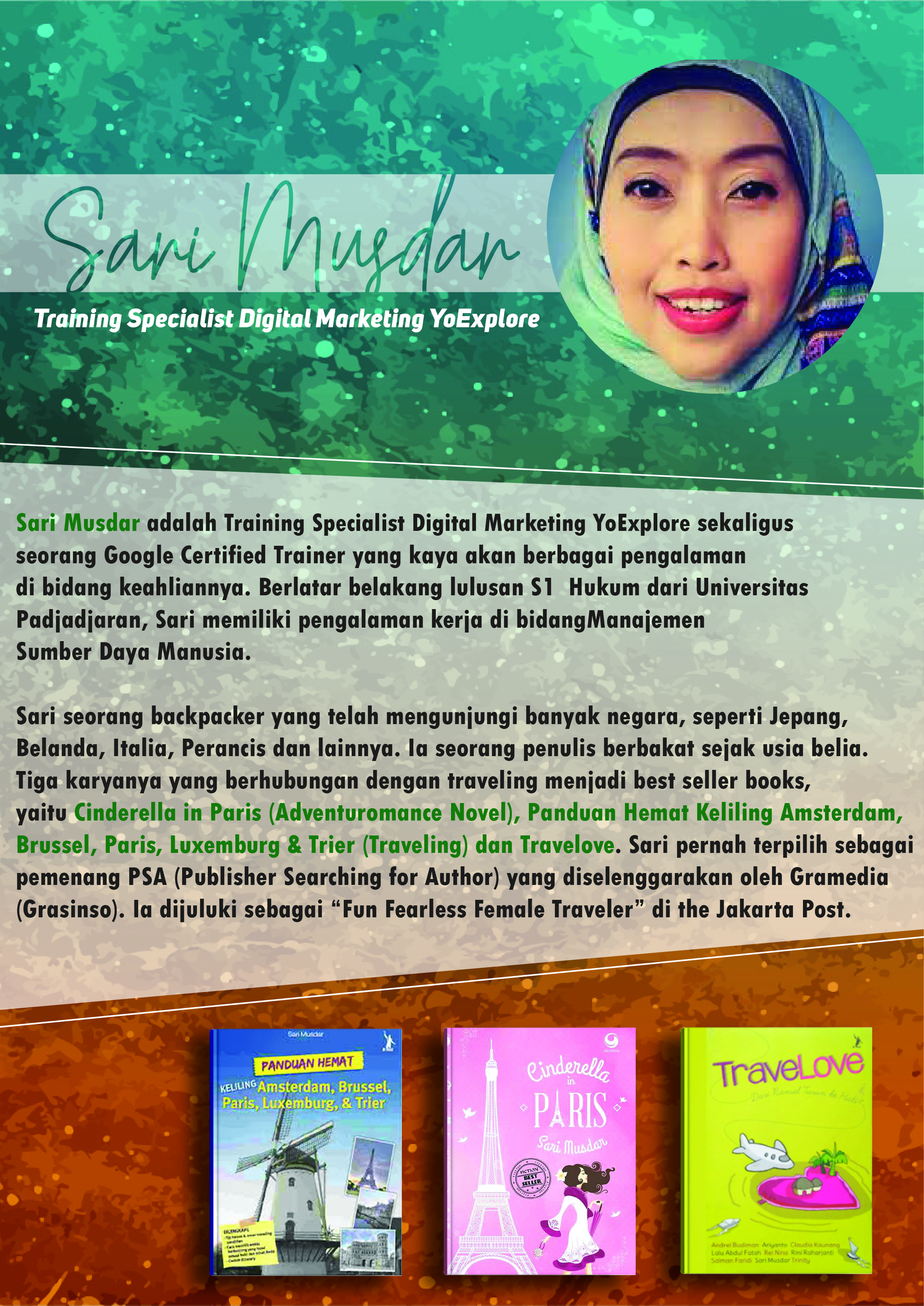 profile sari musdar - Kursus Digital marketing di Bali - YOEXPLORE.co.id