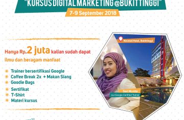 Pelatihan Digital Marketing di Sumatera Barat - YOEXPLORE